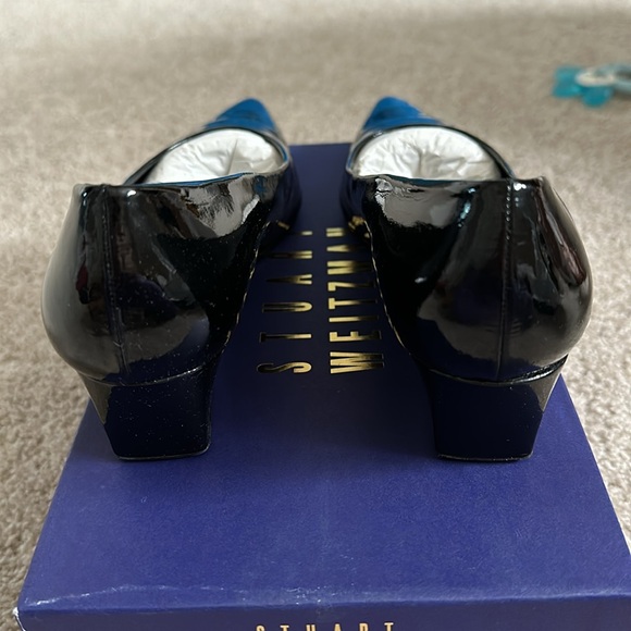 Stuart Weitzman Kitten Wedge Heel 7.5 - Picture 5 of 7